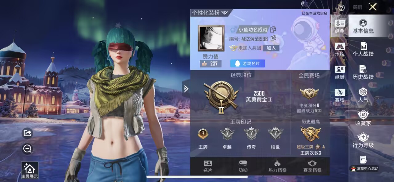 HPCMW3442407和平精英账号详情图4