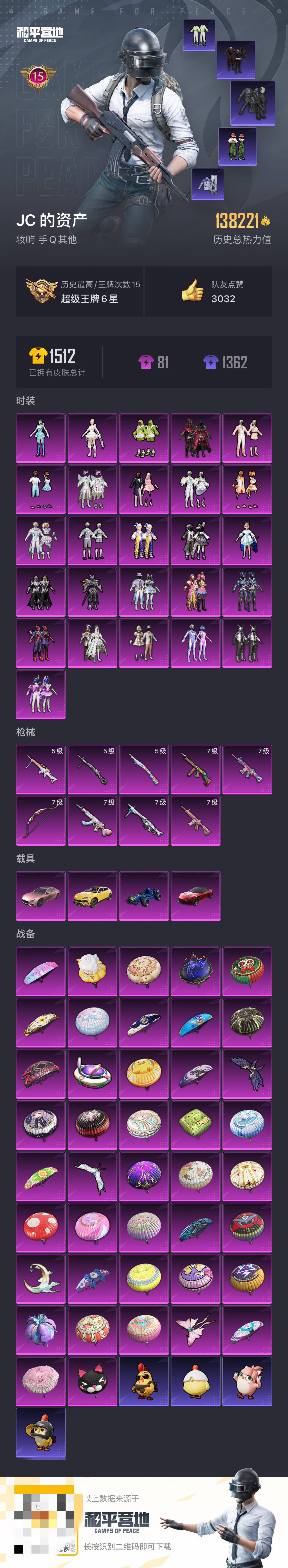 HPCMW3446350和平精英账号详情图3