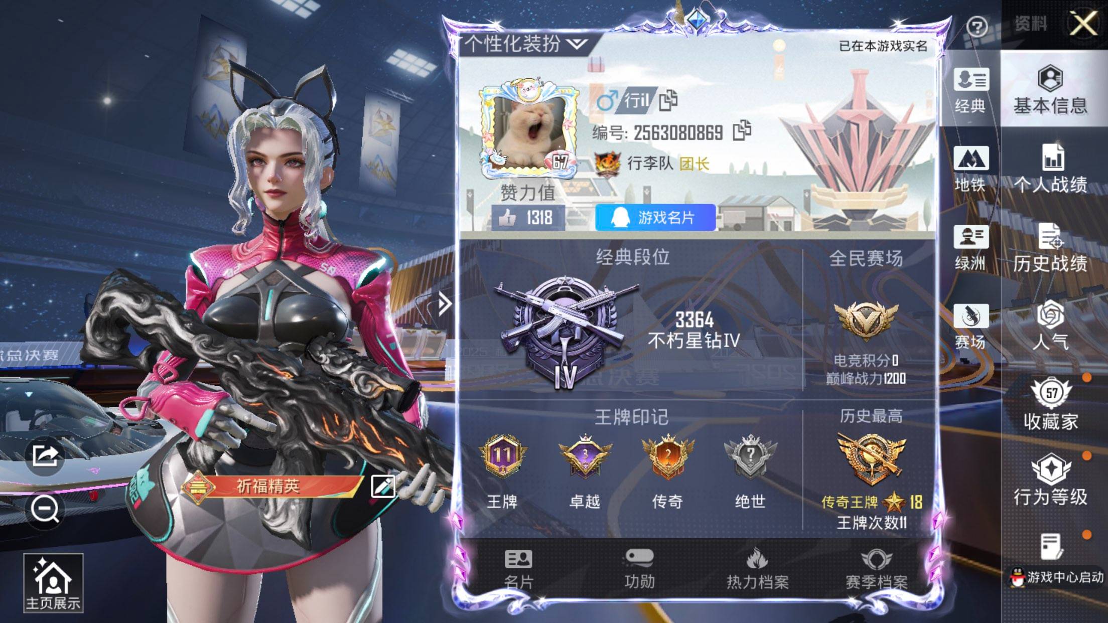 HPCMW3446374和平精英账号详情图2