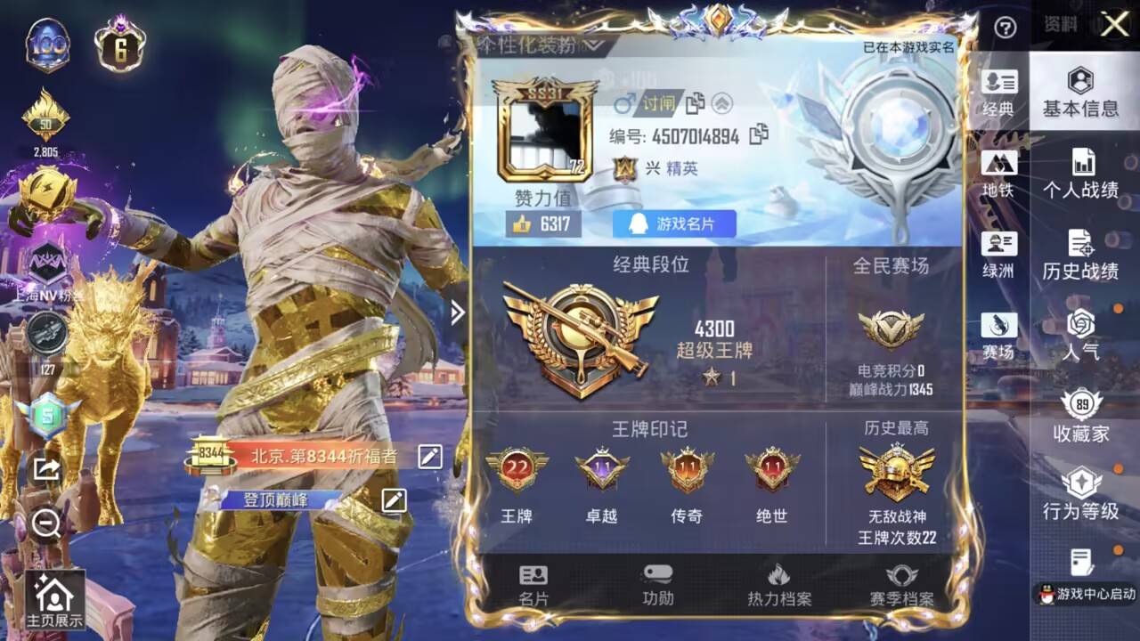 和平精英账号苹果QQ10载具-208套装-324枪皮-【】【商品标题】：苹果 手Q-13粉装-11特效枪-10载具-热力