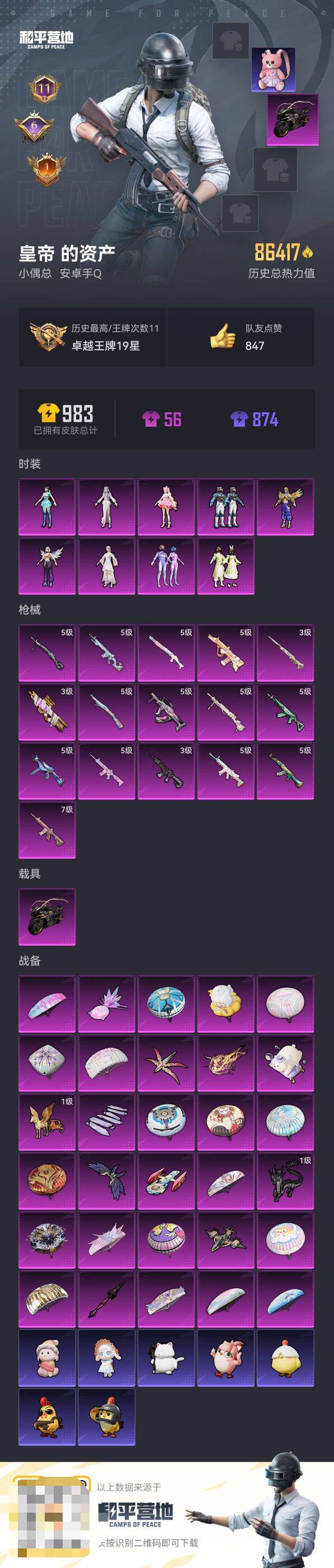 HPCMW3448599和平精英账号详情图3 HPCMW3448599和平精英账号详情图3