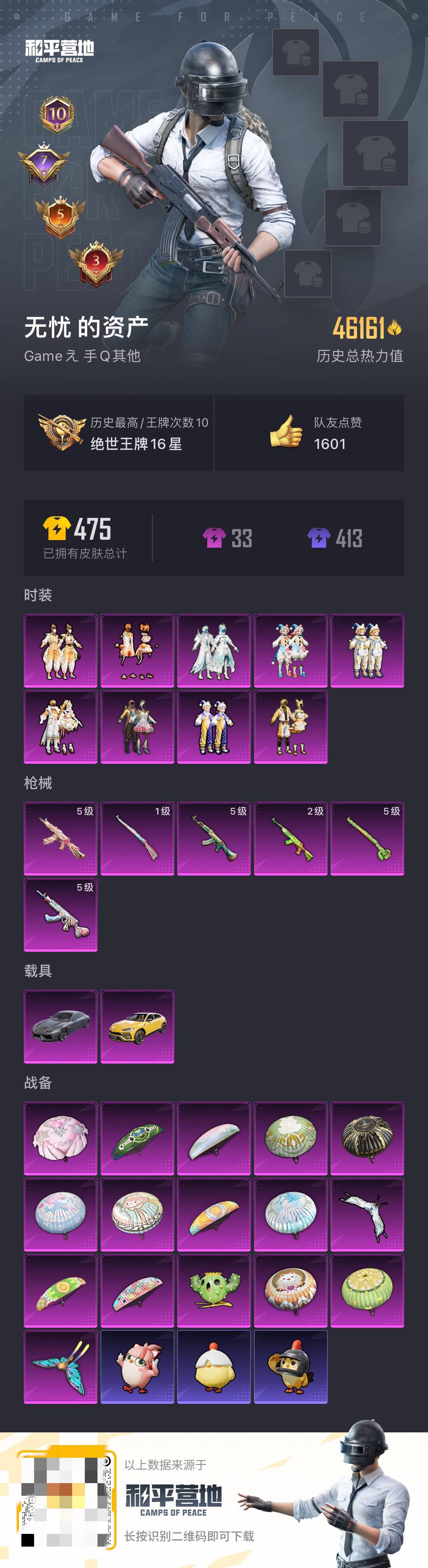 HPCMW3451820和平精英账号详情图3 HPCMW3451820和平精英账号详情图3