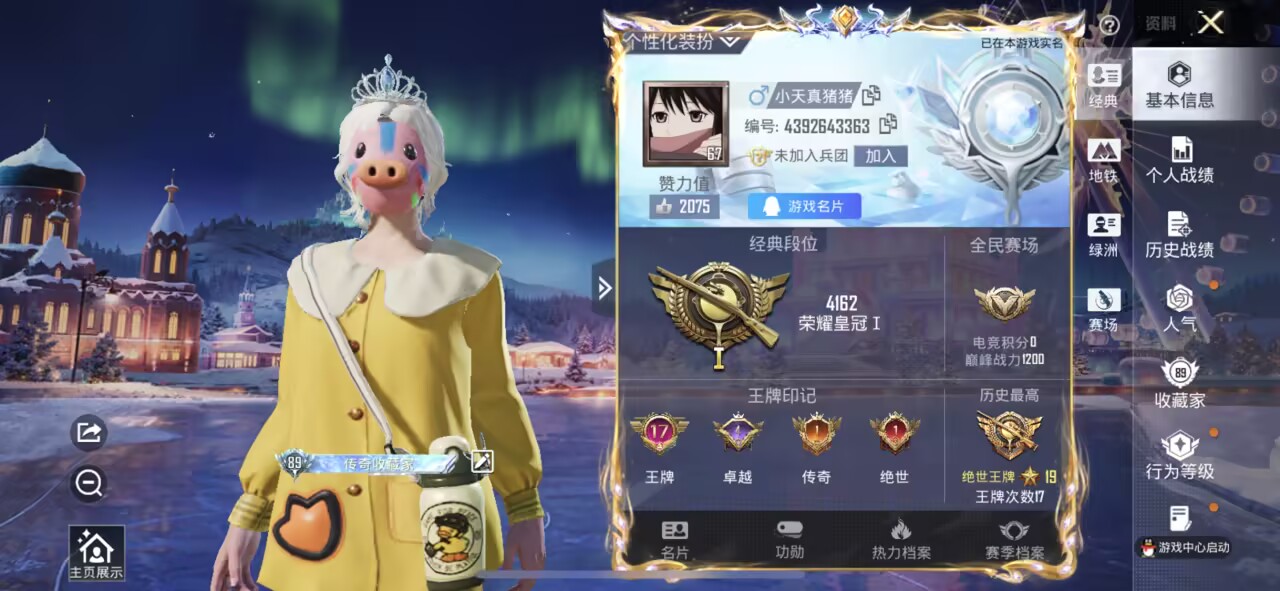 HPCMW3452762和平精英账号详情图4