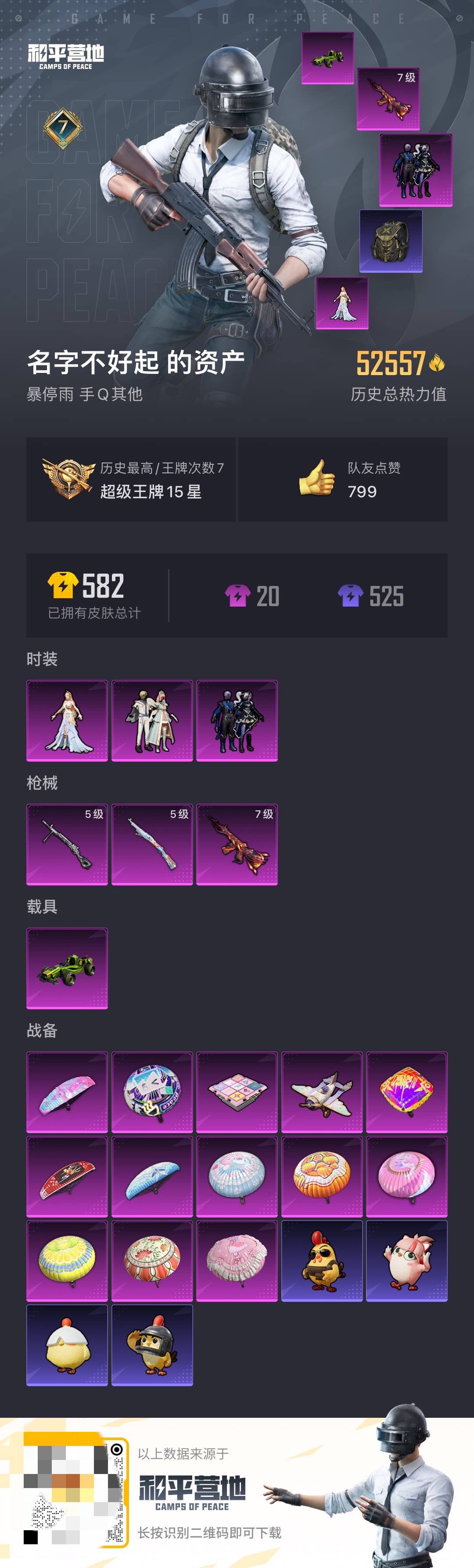 HPCMW3453959和平精英账号详情图4 HPCMW3453959和平精英账号详情图4