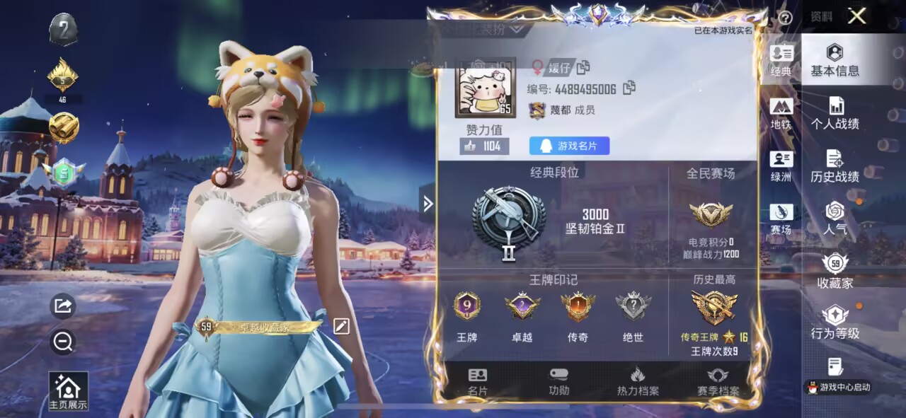 HPCMW3453984和平精英账号详情图3 HPCMW3453984和平精英账号详情图3