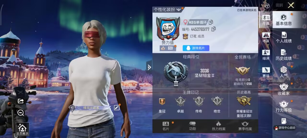 HPCMW3455291和平精英账号详情图3