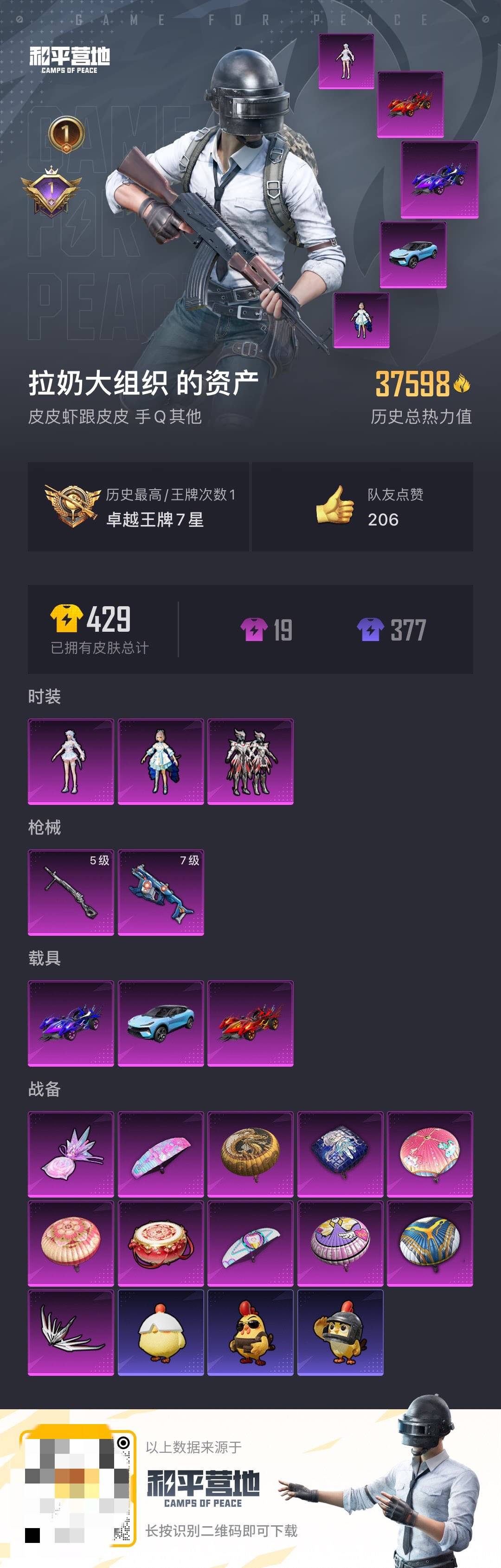 HPCMW48224和平精英账号详情图4