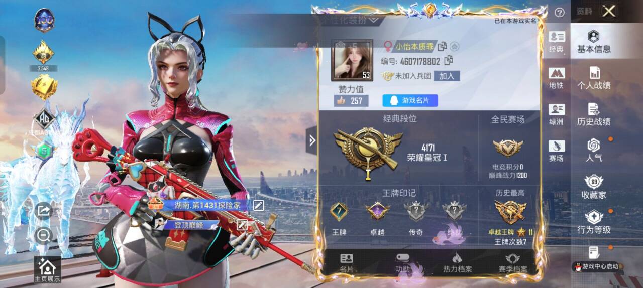 HPCMW48246和平精英账号详情图3