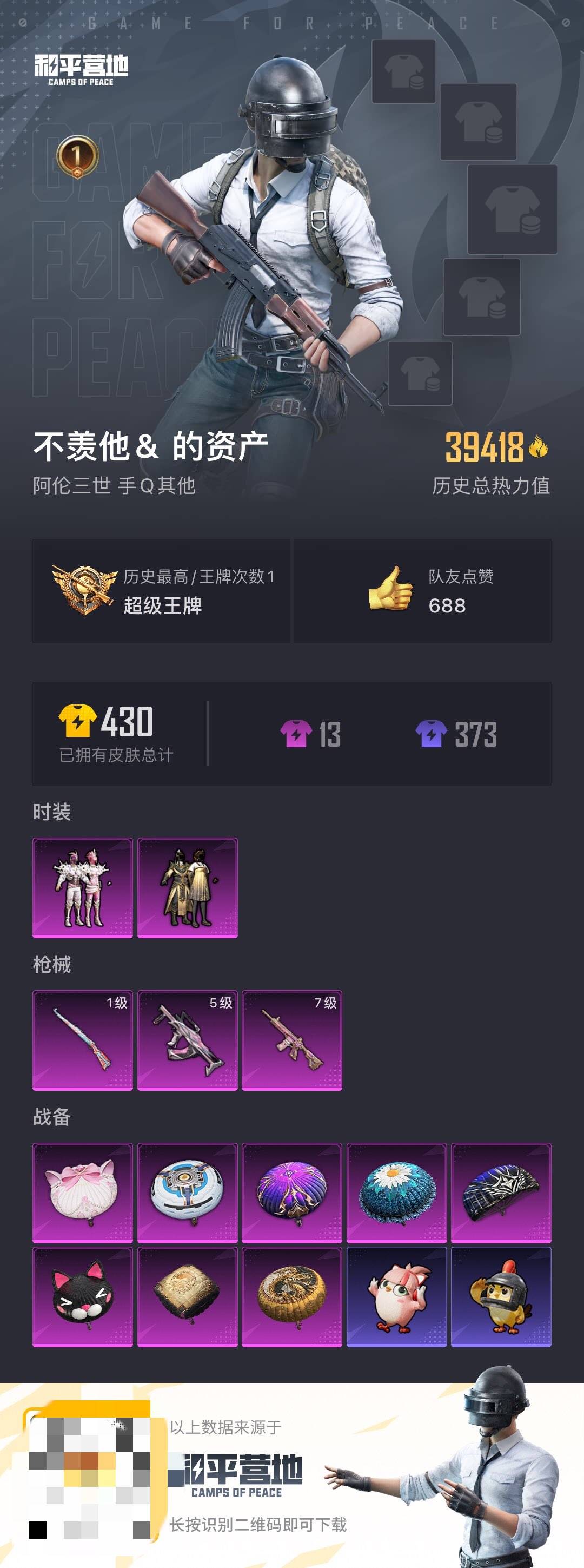 HPCMW48277和平精英账号详情图2