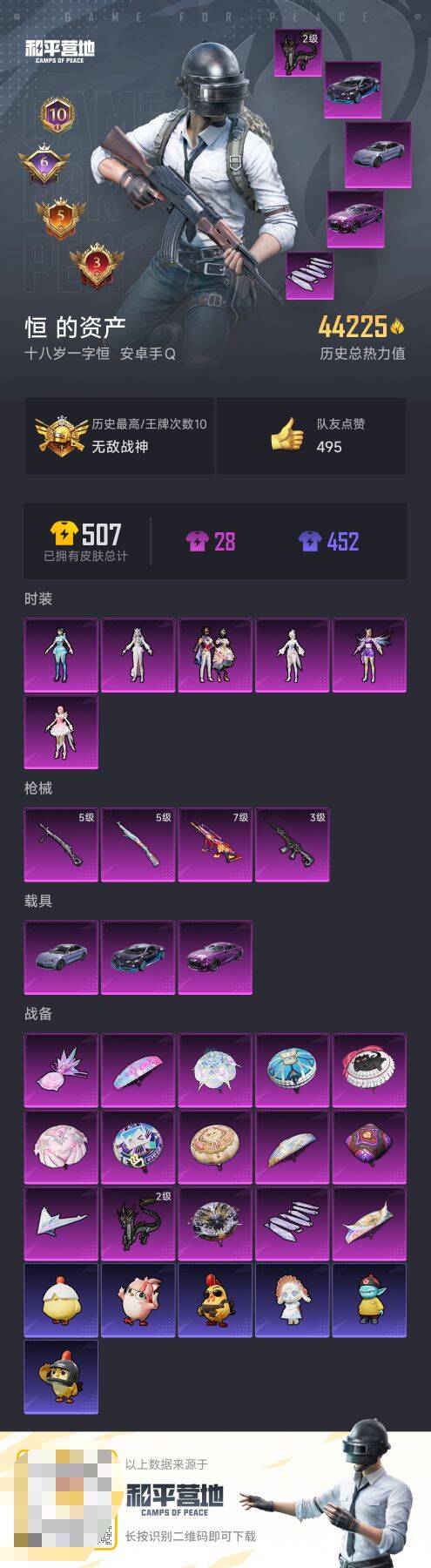 HPCMW412859和平精英账号详情图4