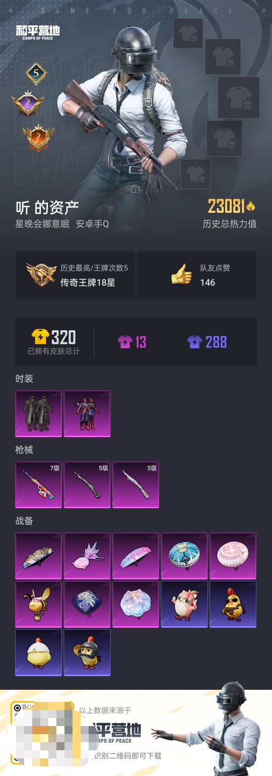 HPCMW416906和平精英账号详情图5