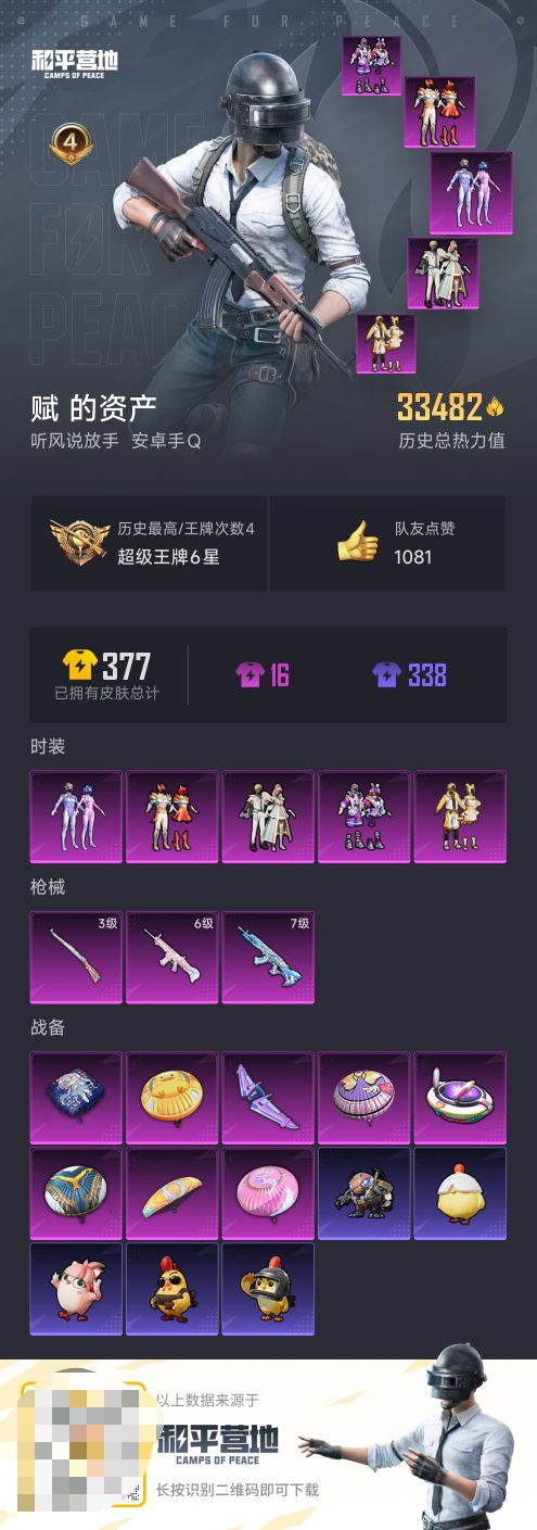 HPCMW417381和平精英账号详情图2