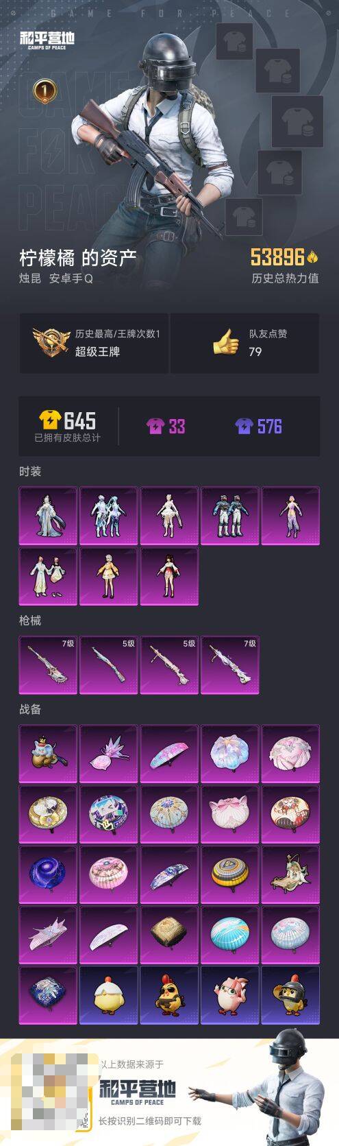 HPCMW417383和平精英账号详情图2