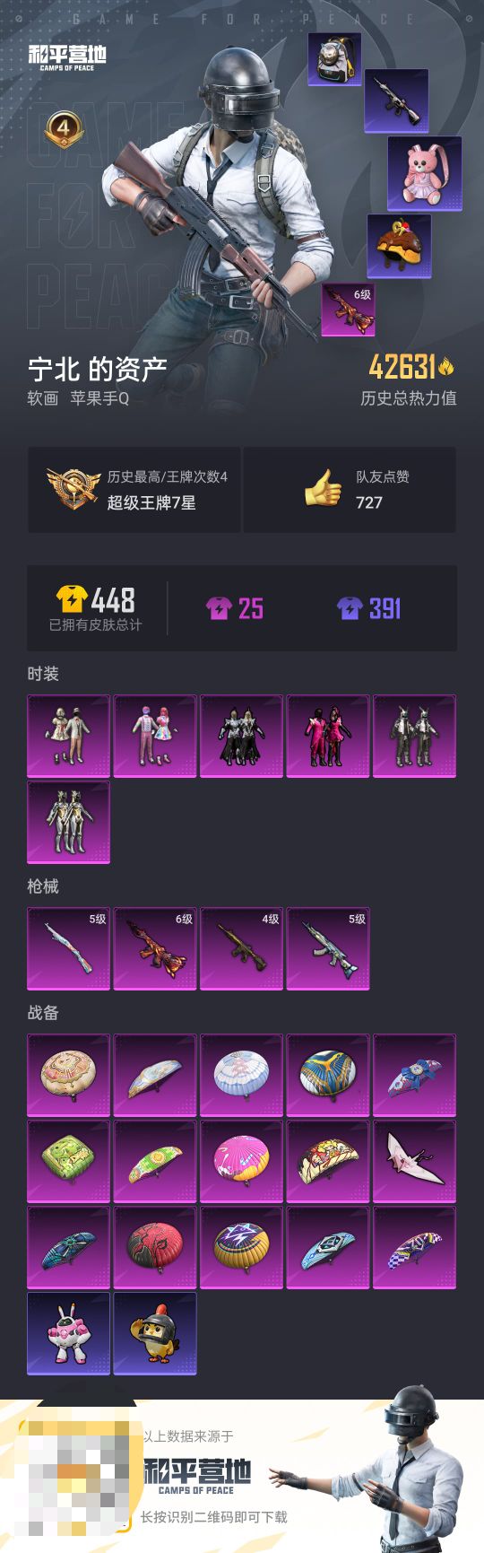 HPCMW418150和平精英账号详情图2