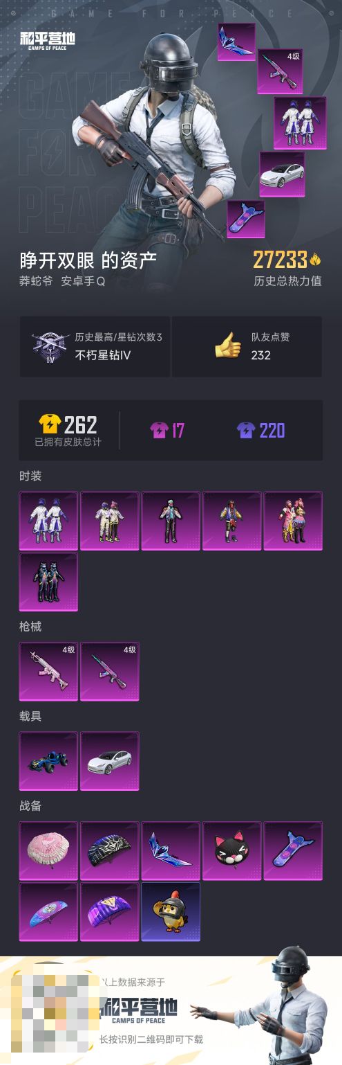 HPCMW418110和平精英账号详情图3