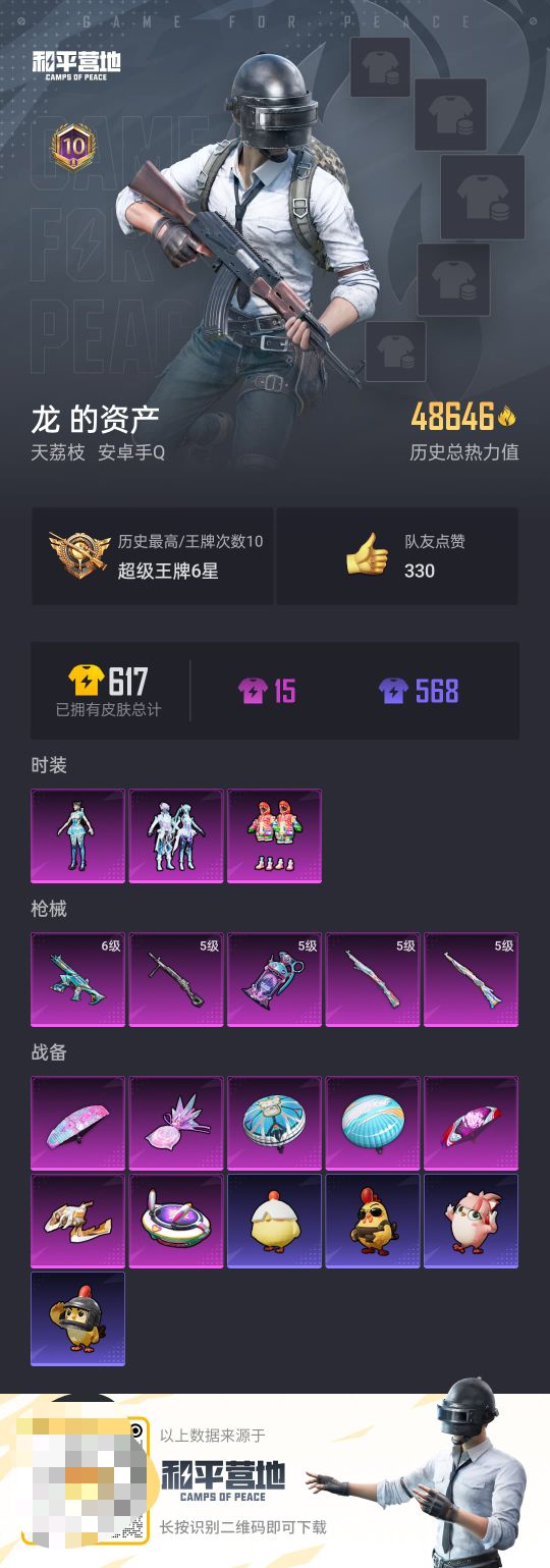 HPCMW421185和平精英账号详情图2