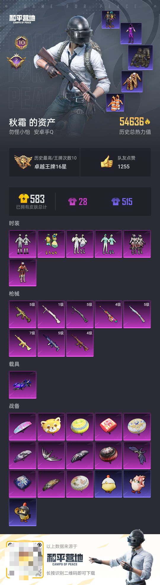 HPCMW421816和平精英账号详情图5