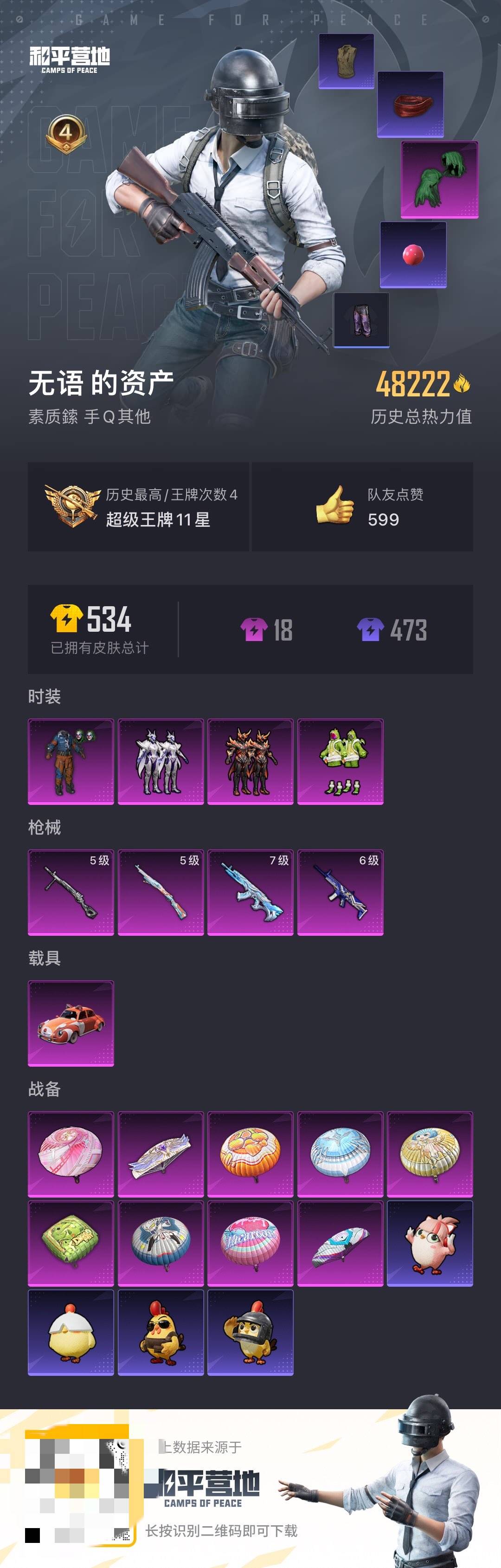 HPCMW431827和平精英账号详情图2