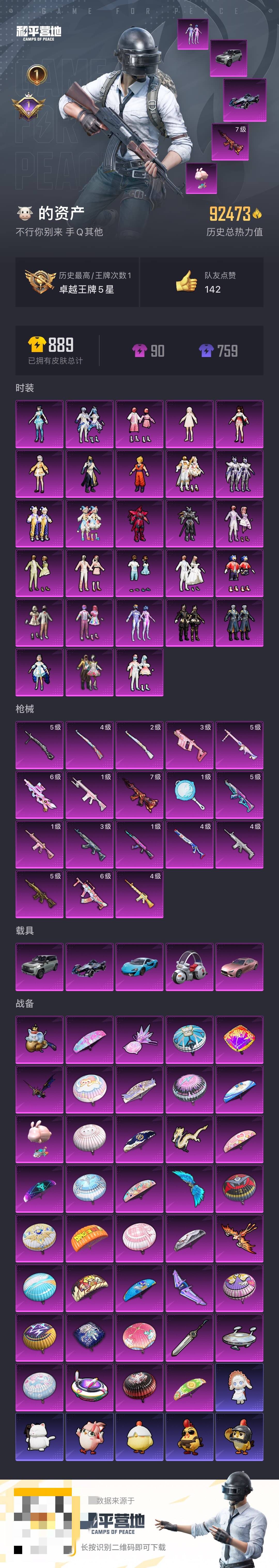 HPCMW435296和平精英账号详情图4