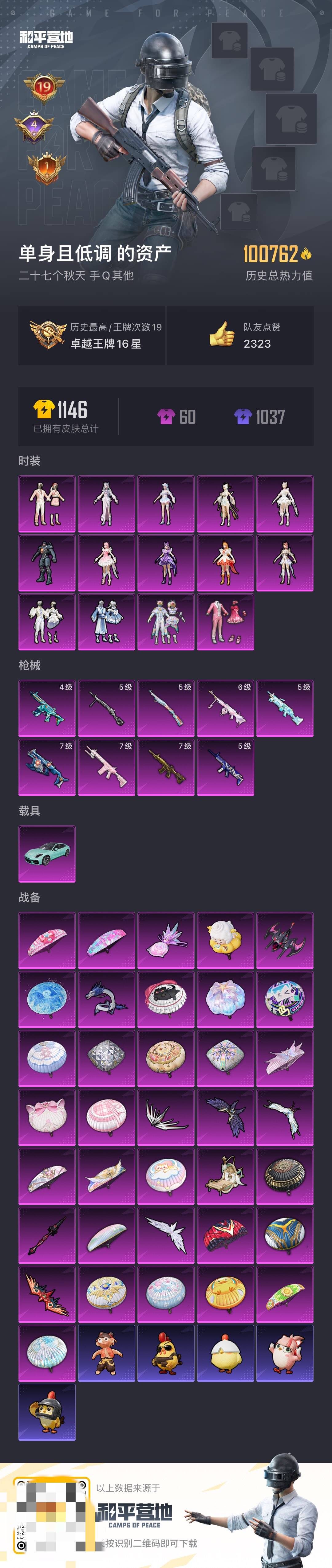 HPCMW438526和平精英账号详情图3