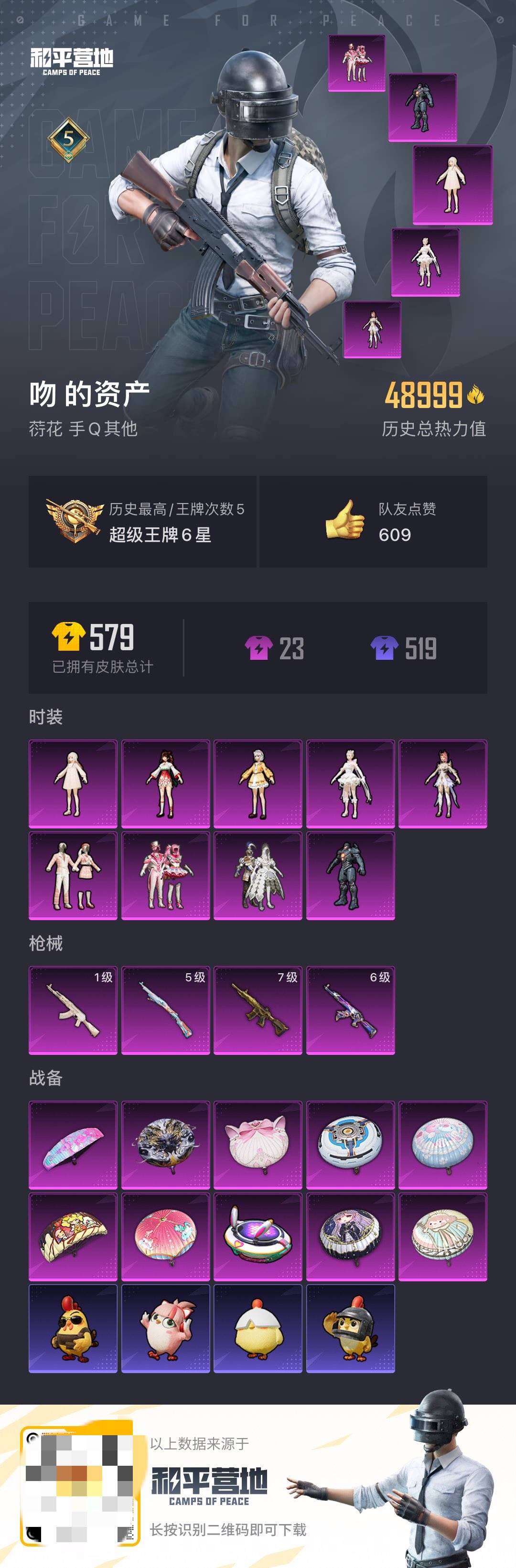 HPCMW439473和平精英账号详情图2