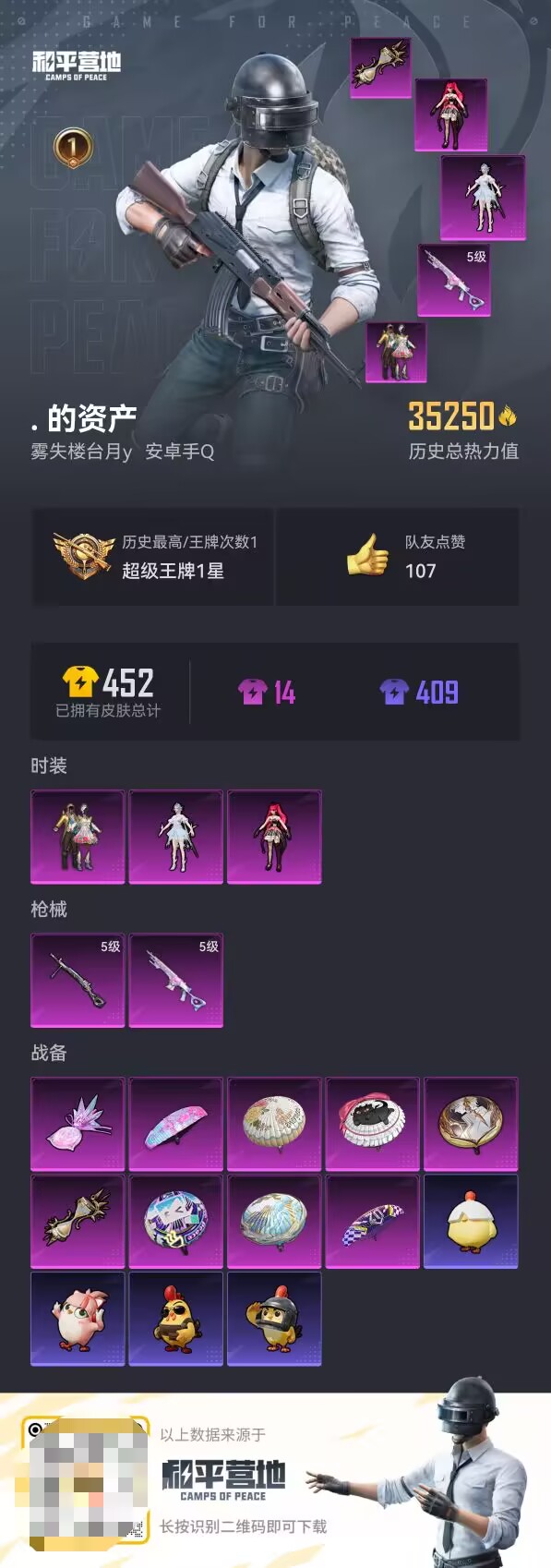 HPCMW439508和平精英账号详情图4