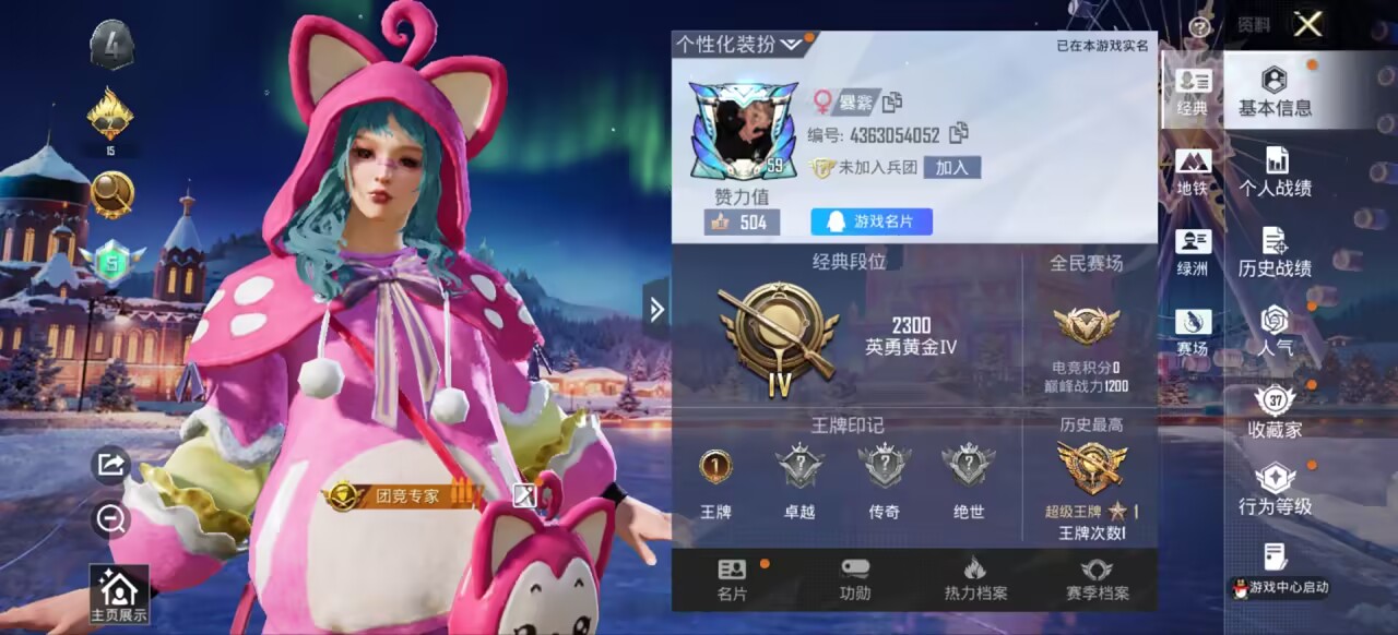 HPCMW439617和平精英账号详情图4