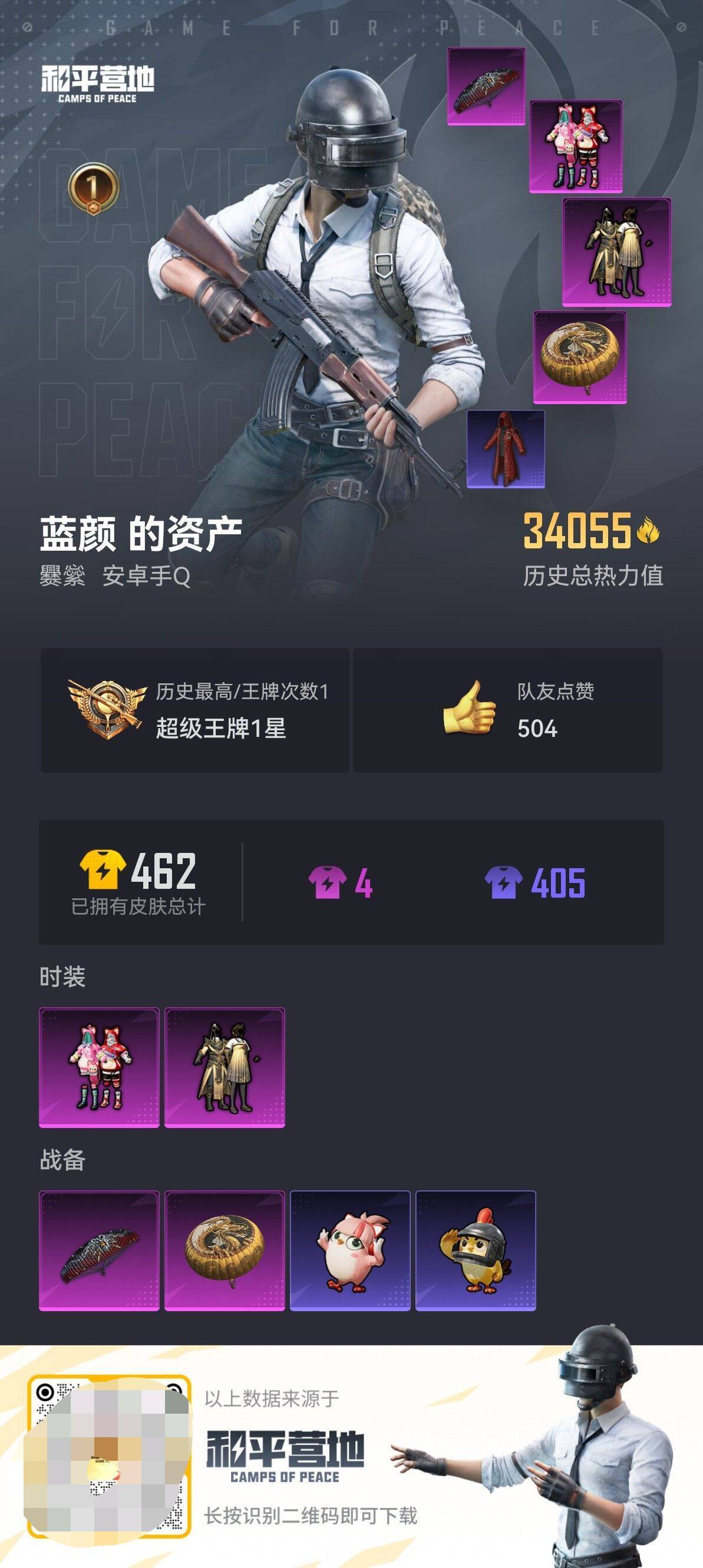 HPCMW439617和平精英账号详情图3