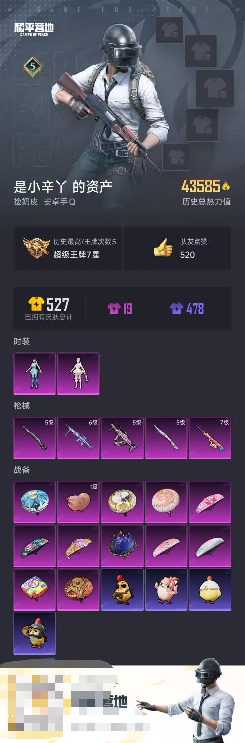 HPCMW456018和平精英账号详情图2