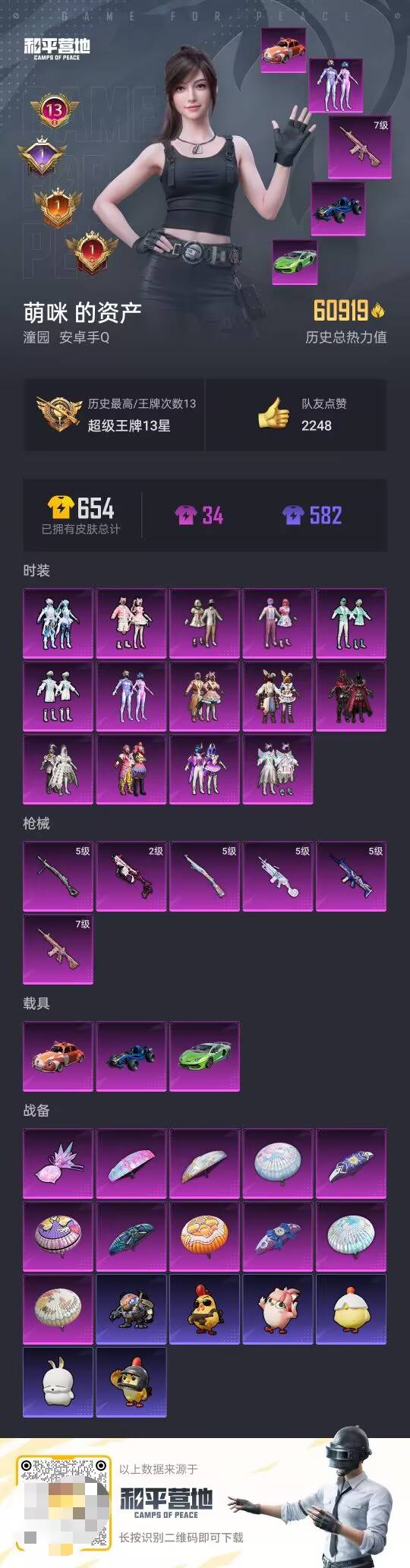 HPCMW456082和平精英账号详情图4