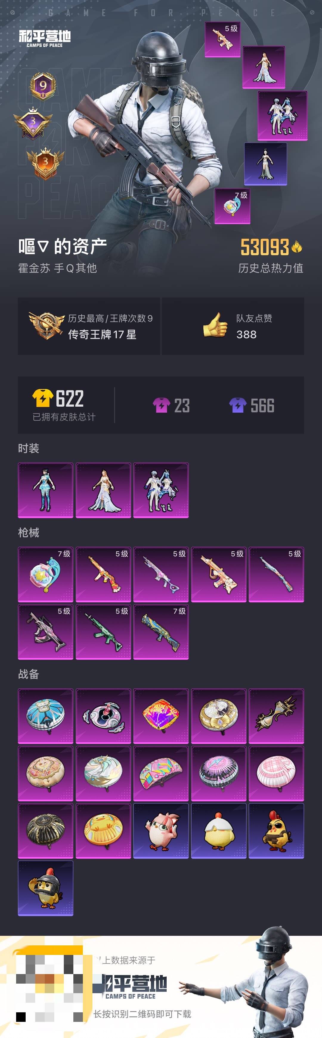 HPCMW458882和平精英账号详情图4