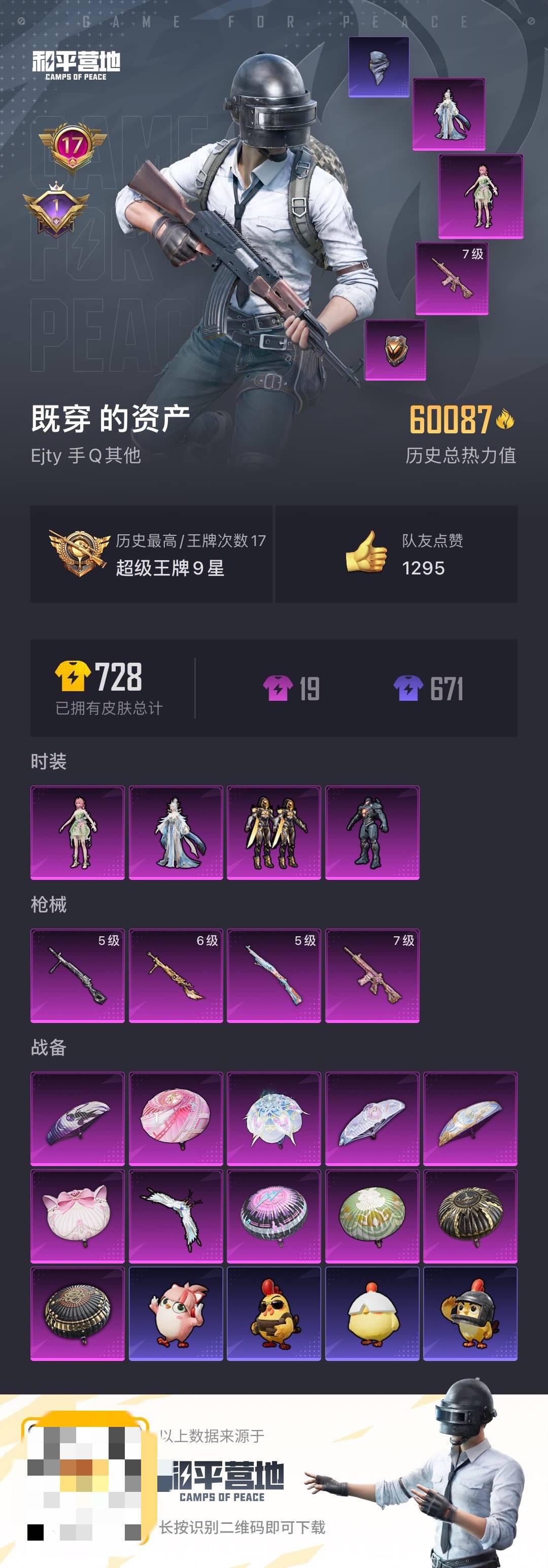 HPCMW459136和平精英账号详情图2