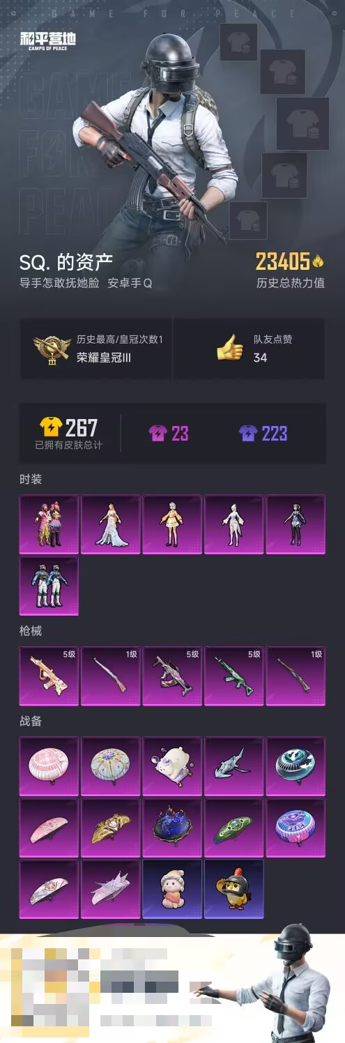 HPCMW461386和平精英账号详情图2