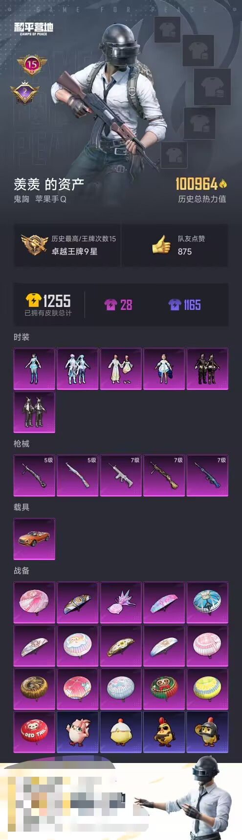 HPCMW461388和平精英账号详情图4