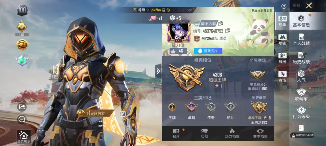 HPCMW461503和平精英账号详情图2