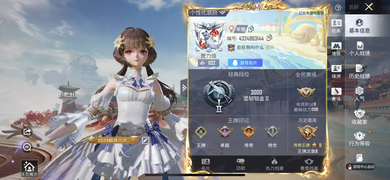 HPCMW461519和平精英账号详情图3