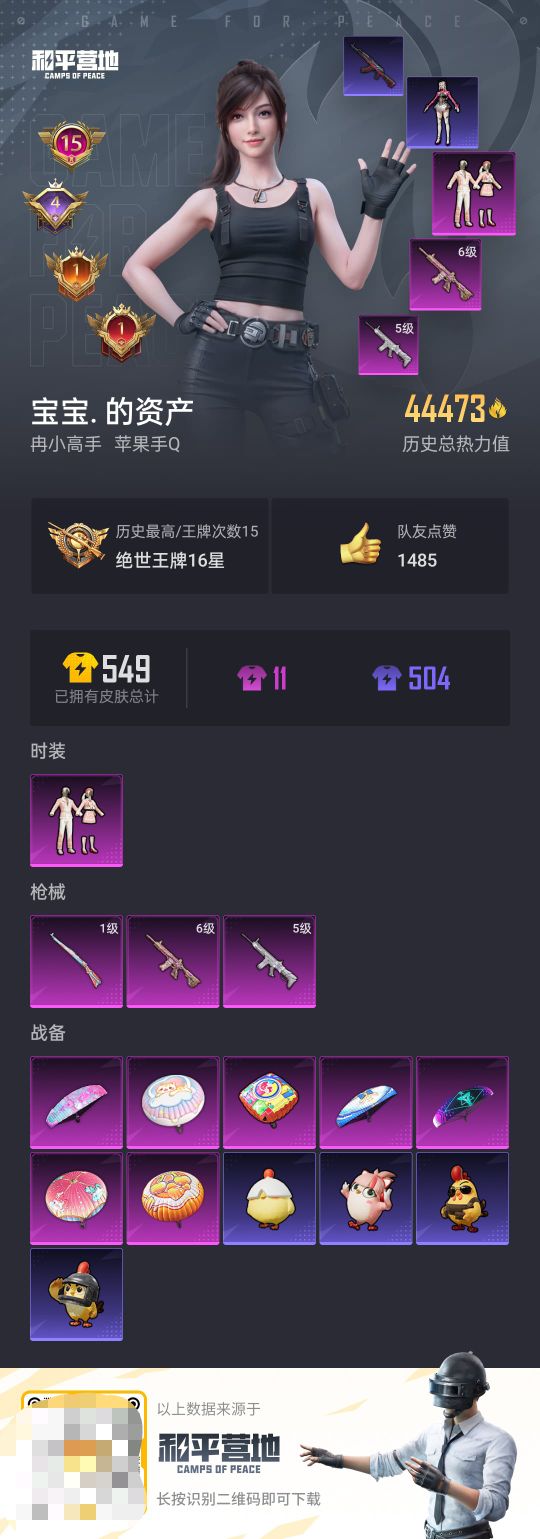 HPCMW464490和平精英账号详情图2