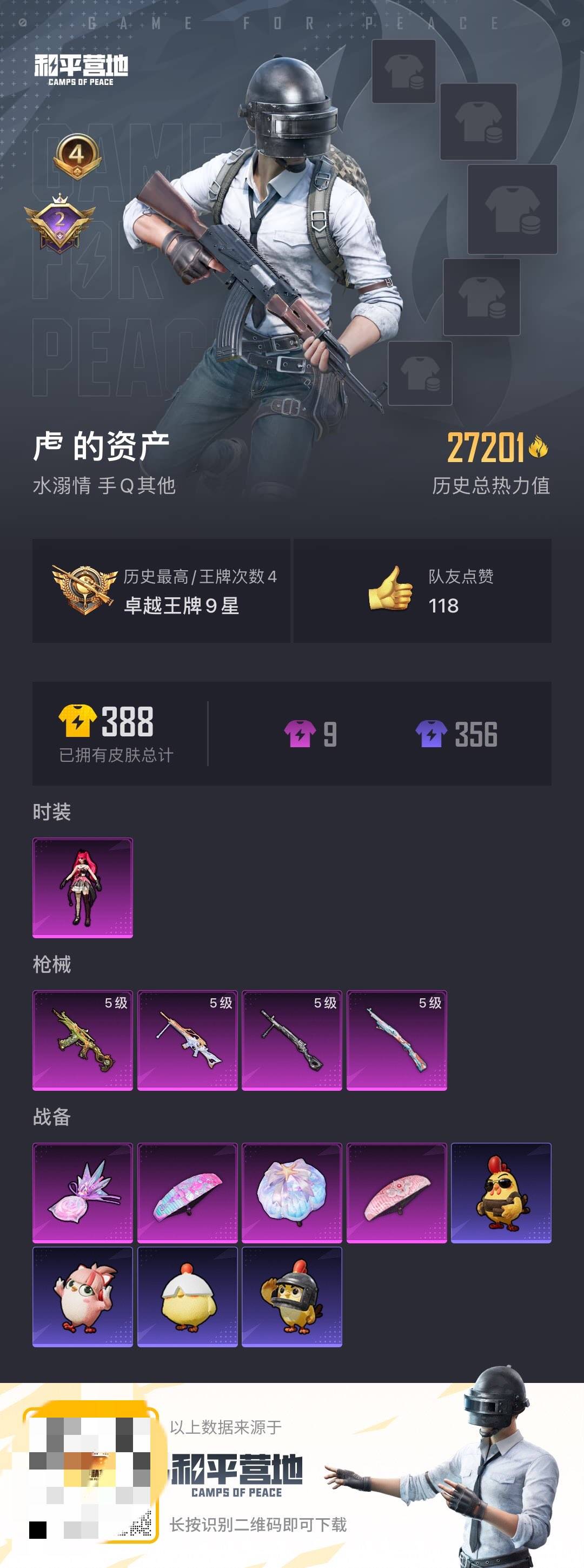 HPCMW464497和平精英账号详情图4