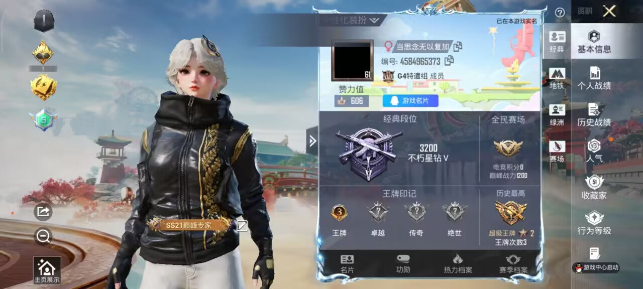 HPCMW466454和平精英账号详情图5