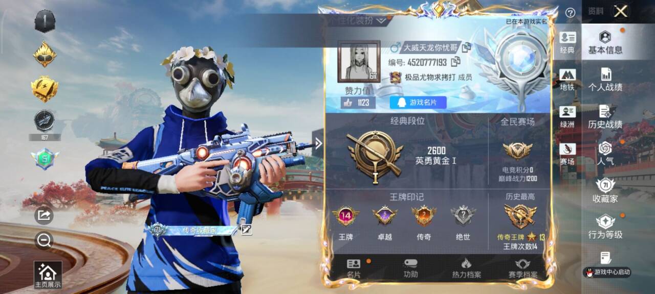 HPCMW466520和平精英账号详情图2