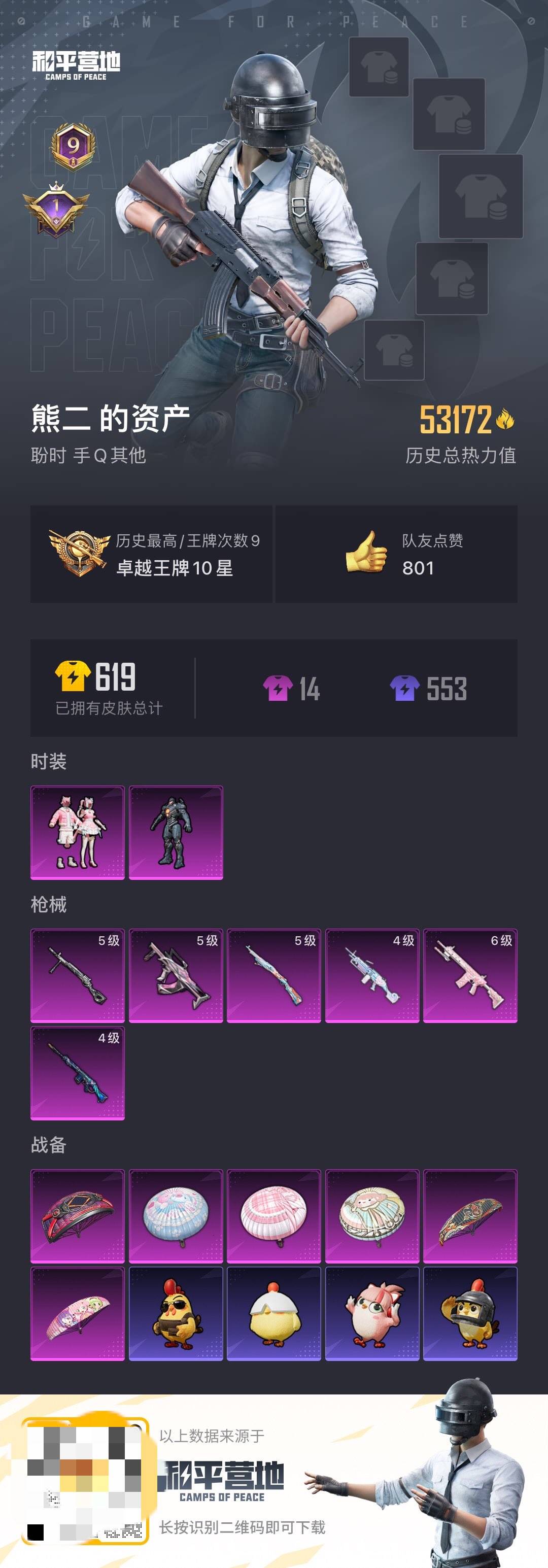 HPCMW470336和平精英账号详情图2