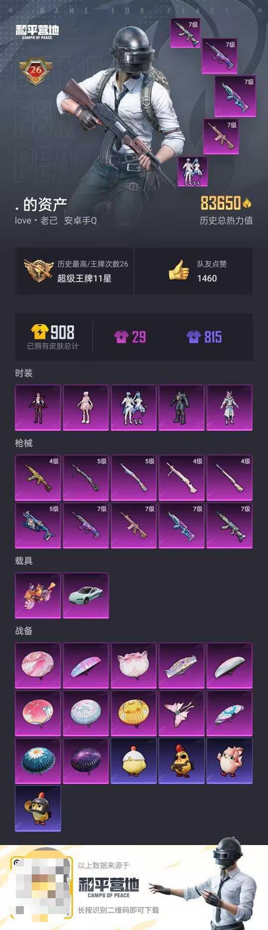 HPCMW470691和平精英账号详情图3