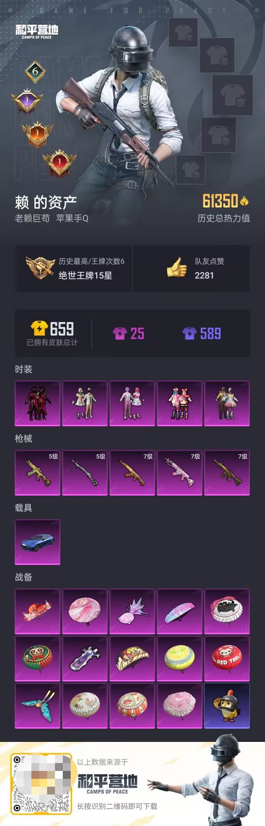 HPCMW470704和平精英账号详情图2