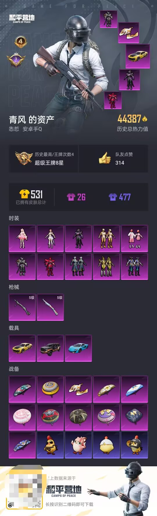 HPCMW470721和平精英账号详情图5