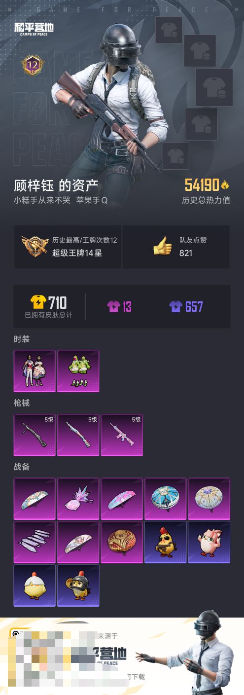 HPCMW470742和平精英账号详情图5