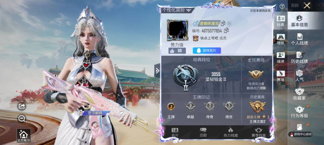 HPCMW470797和平精英账号详情图5