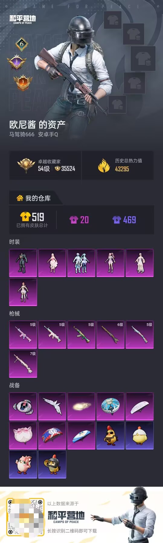 HPCMW475811和平精英账号详情图5